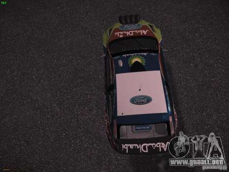 Ford Focus RS WRC 2010 para GTA San Andreas