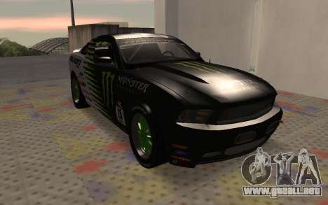 Ford Mustang GT Falken Monster 2010 v2.0 para GTA San Andreas