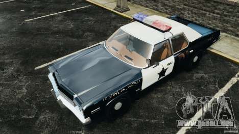 Dodge Monaco 1974 Police v1.0 [ELS] para GTA 4