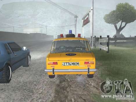 POLICÍA DE TRÁNSITO VAZ 21016 para GTA San Andreas