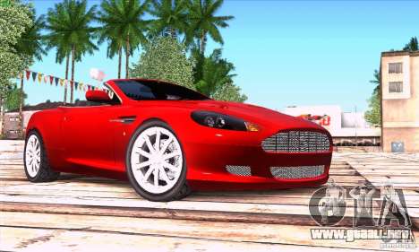 Aston Martin DB9 para GTA San Andreas