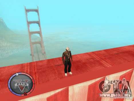 GTA 5 HUD para GTA San Andreas