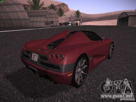 Koenigsegg CCX 2006 para GTA San Andreas