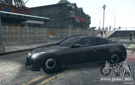 Infiniti G37 Coupe Carbon Edition v1.0 para GTA 4