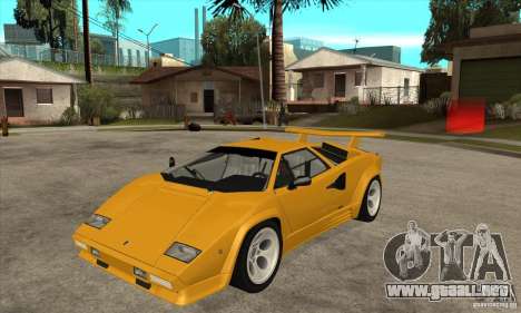 Lamborghini Countach para GTA San Andreas