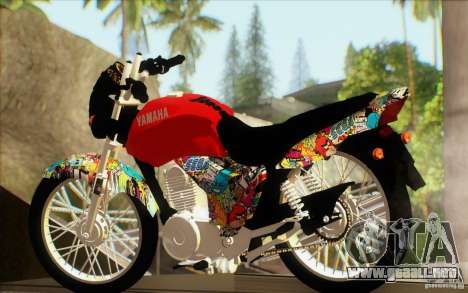 Yamaha YBR para GTA San Andreas