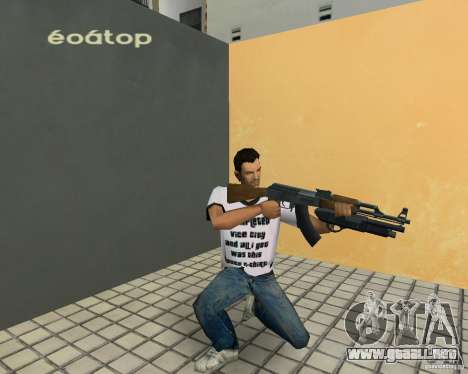 AK-47 con escopeta Underbarrel para GTA Vice City