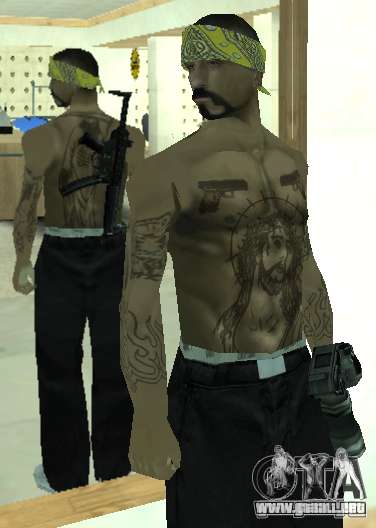 Vagos Gang Skins para GTA San Andreas