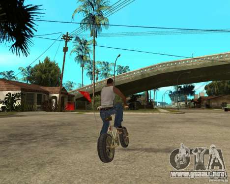 WideWheel-BMX 1 LOUIS VUITTON Version para GTA San Andreas