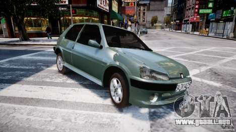 Peugeot 106 Quicksilver para GTA 4