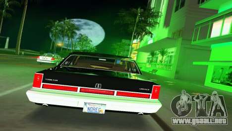 Lincoln Town Car 1997 para GTA Vice City