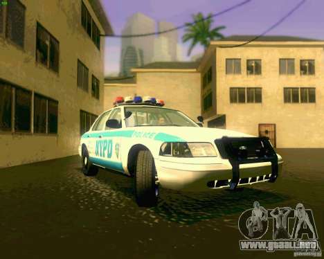 Ford Crown Victoria 2003 NYPD police para GTA San Andreas