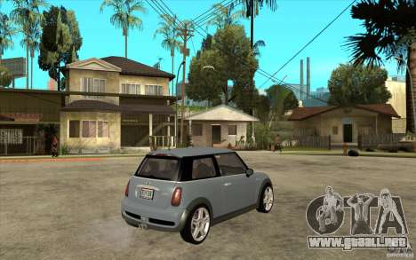 Mini Cooper - Stock para GTA San Andreas