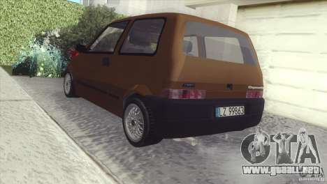 Fiat Cinquecento para GTA San Andreas