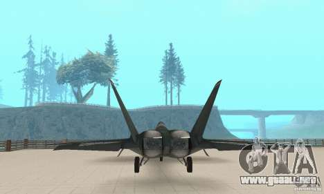 Y-f22 Lightning para GTA San Andreas