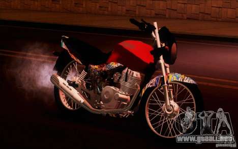 Yamaha YBR para GTA San Andreas