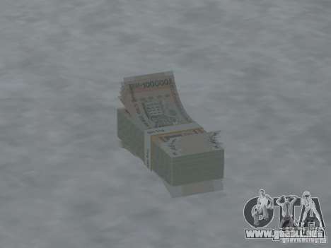 Dinero nuevo para GTA San Andreas