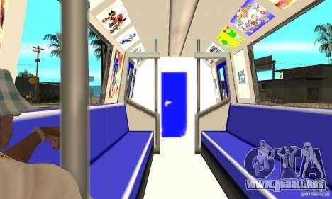 Liberty City Train Sonic para GTA San Andreas
