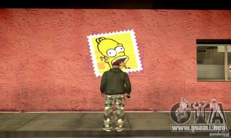 Simpson Graffiti Pack v2 para GTA San Andreas