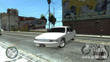 Chevrolet Caprice para GTA 4