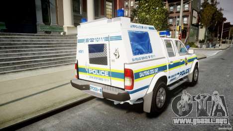 Nissan Frontier Essex Police Unit para GTA 4