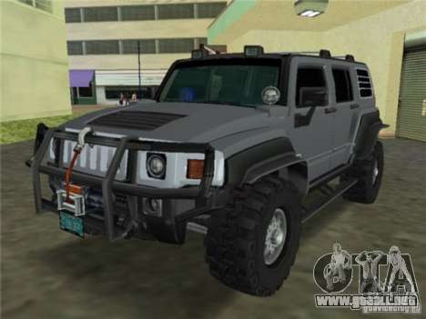 Hummer H3 SUV FBI para GTA Vice City