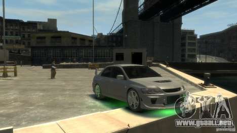 Mitsubishi Lancer EVOLUTION VIII para GTA 4