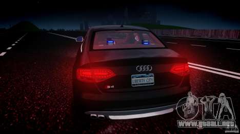 Audi S4 Unmarked [ELS] para GTA 4