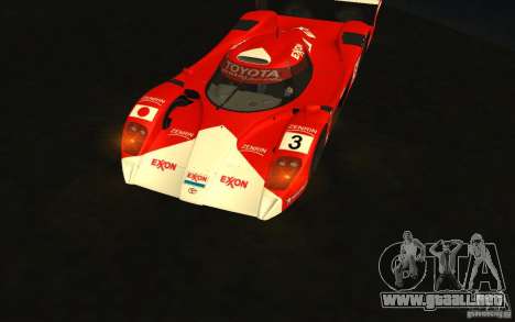 Toyota GT-One TS020 para GTA San Andreas