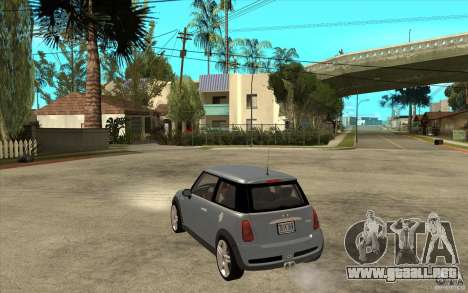 Mini Cooper - Stock para GTA San Andreas