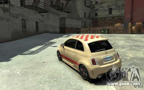 Fiat 500 Abarth Esseesse V1.0 para GTA 4