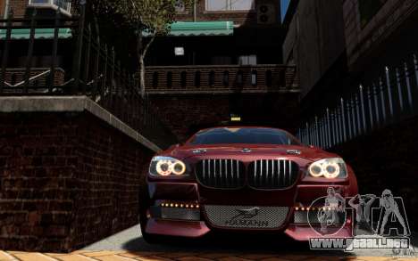 Pantallas de menú y arranque HAMANN BMW en GTA 4 para GTA San Andreas