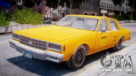 Chevrolet Impala Taxi 1983 para GTA 4