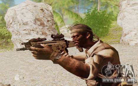 FN Scar L para GTA San Andreas