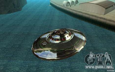 Real UFO para GTA San Andreas