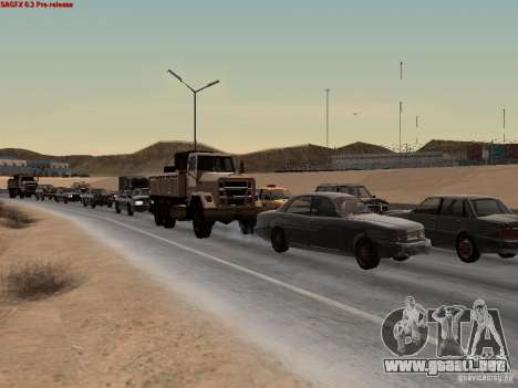 Realistic traffic stream para GTA San Andreas