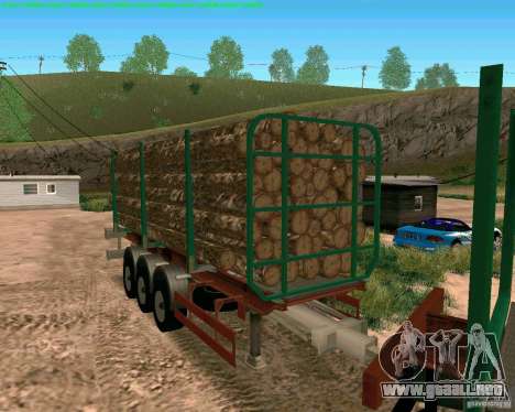 Trailer de Kamaz 65117 para GTA San Andreas