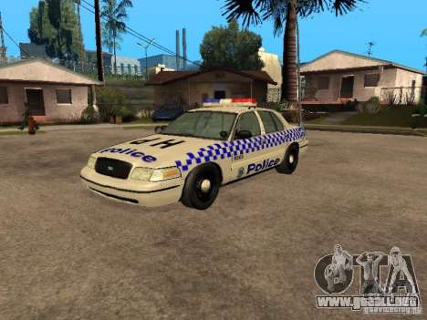 Ford Crown Victoria NSW Police para GTA San Andreas