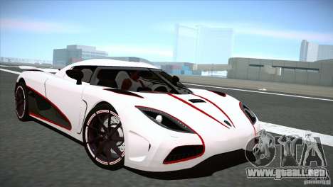 Koenigsegg Agera R 2012 para GTA San Andreas