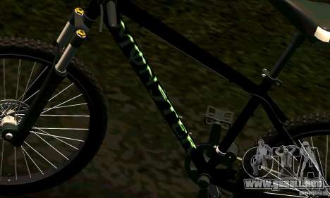 Bicicleta con Monster Energy para GTA San Andreas