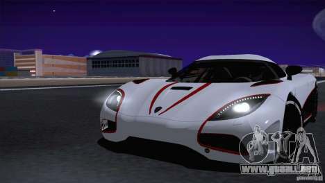 Koenigsegg Agera R 2012 para GTA San Andreas