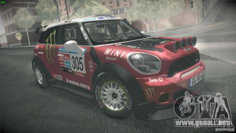 Mini Countryman WRC para GTA San Andreas