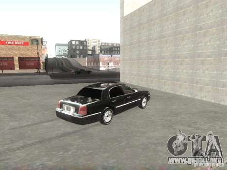 Lincoln Town car sedan para GTA San Andreas