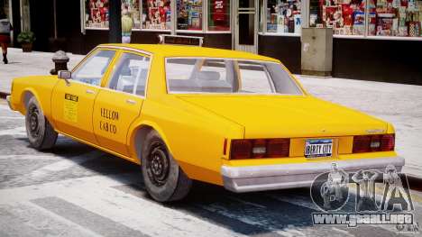 Chevrolet Impala Taxi 1983 [Final] para GTA 4
