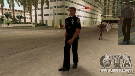 Nueva versión de la policía de ropa 2 para GTA Vice City
