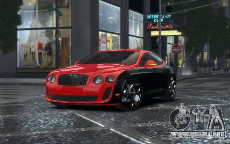 Bentley Continental SS MansorY para GTA 4