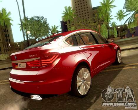 BMW 550i GranTurismo 2009 V1.0 para GTA San Andreas