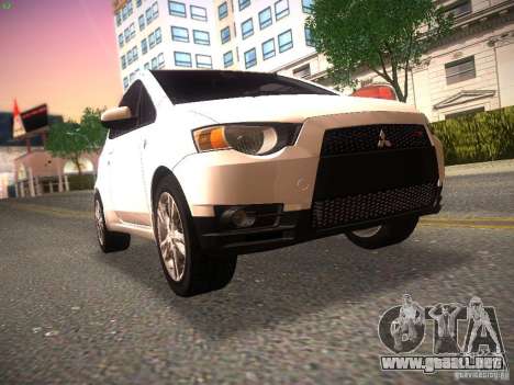 Mitsubishi Colt Rallyart para GTA San Andreas