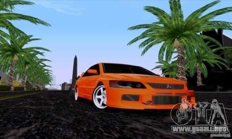 Mitsubishi Lancer Evolution IX 2006 para GTA San Andreas