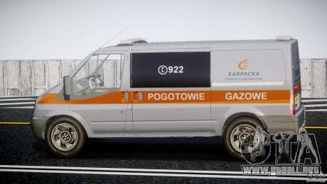 Ford Transit Usluga polski gazu [ELS] para GTA 4